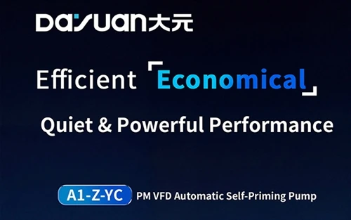 DAYUAN Effeithlon ac Economaidd A1-Z-YC PM VFD Pwmp Hunan-Pritio Awtomatig